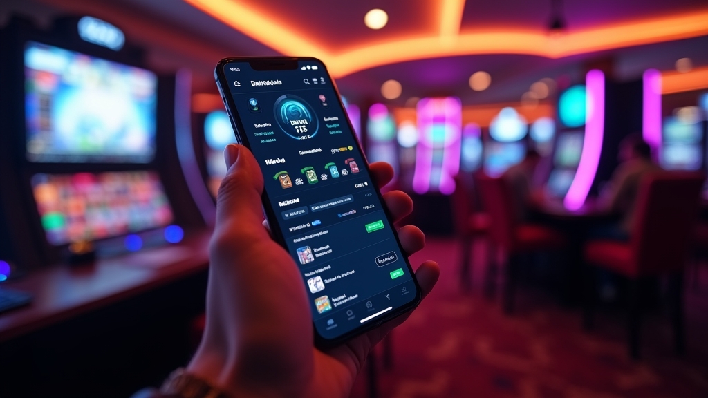 هاتف يعرض مميزات استخدام App Leon Casino يوميًا