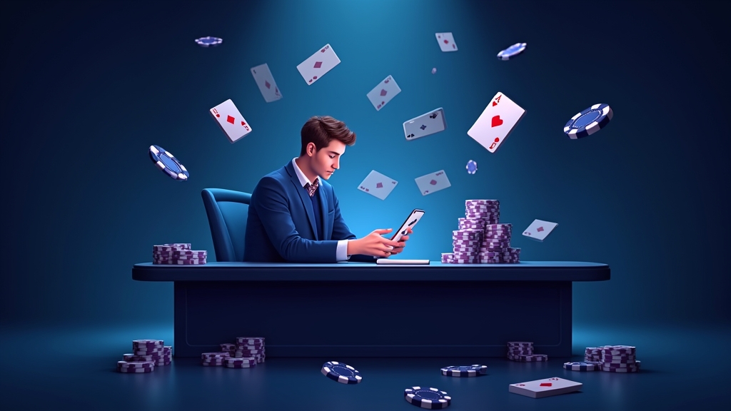 مستخدم جديد يراجع عرض بونص بلا إيداع على هاتفه